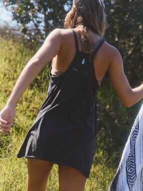 FP Movement Black Hot Shot Mini Dress
